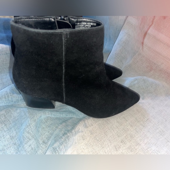 Kensie Black Block Booties 🌵7.5 - Picture 7 of 15